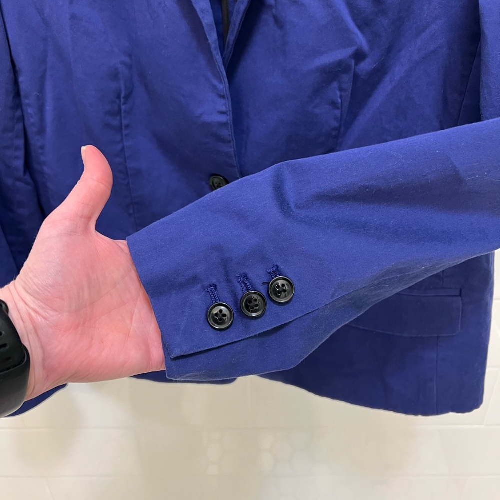 Banana Republic Royal Blue Women's Blazer - Picture 4 of 4